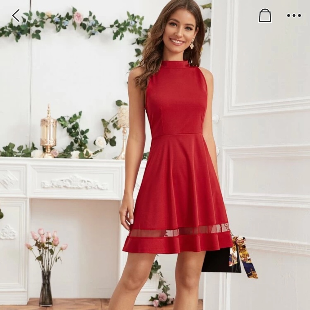Shein Red Dress